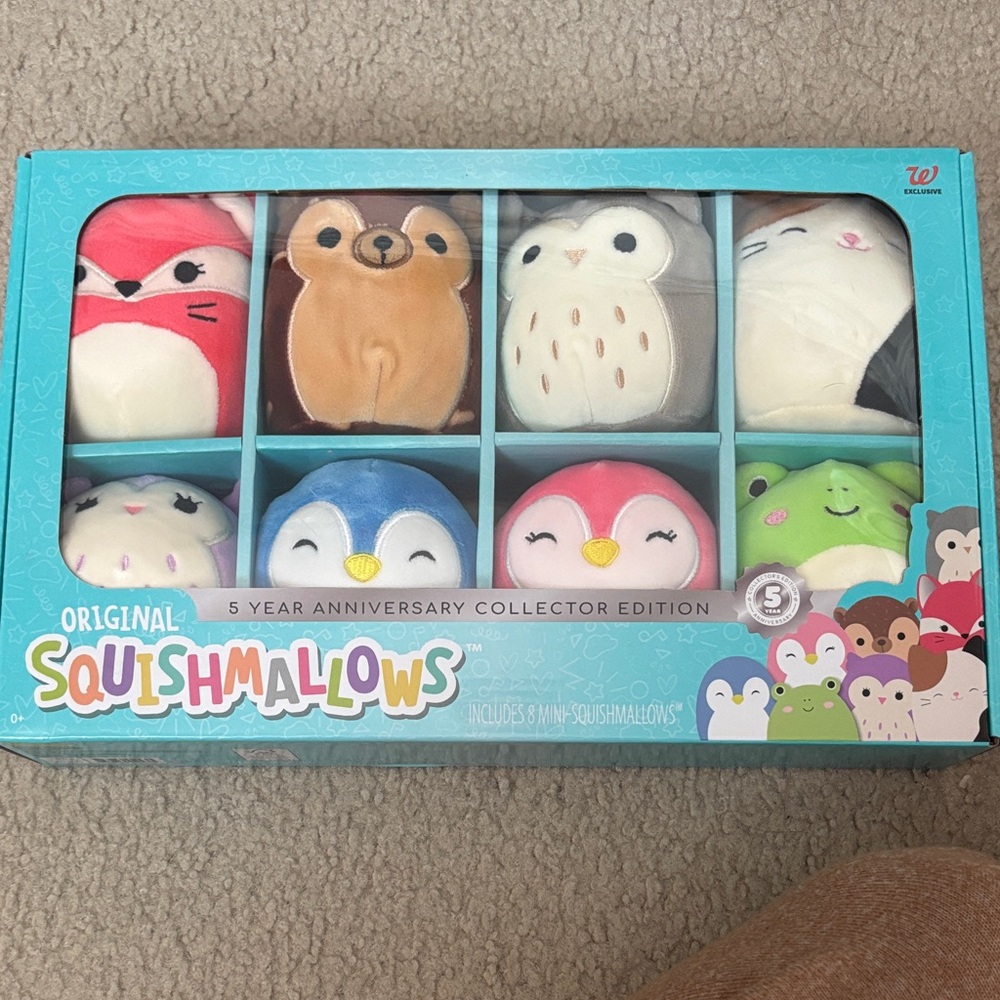 Squishmallows 5 Year Anniversary Collector Edition Set